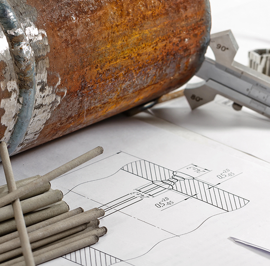 planos de construccion vistos de cerca